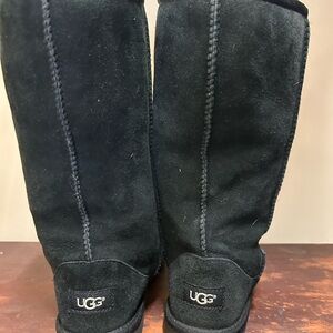 UGG Dark Suede Tall Boots